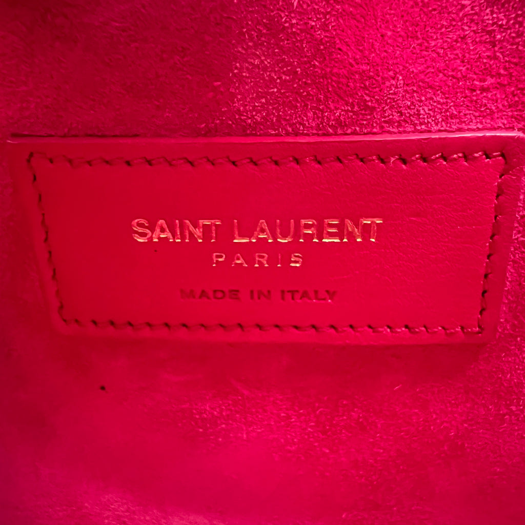 Saint Laurent Smooth Leather Nano Sac de Jour Bag B23377