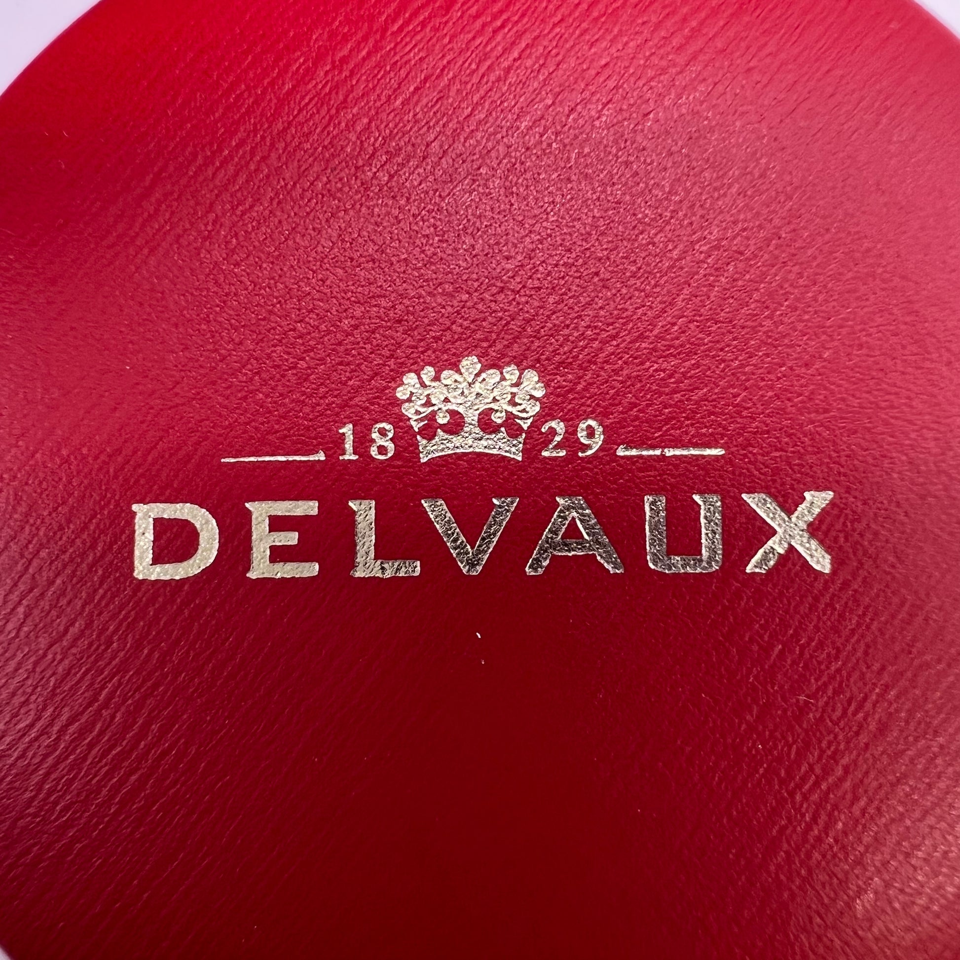 Delvaux Brillant MM Box Calf Leather Top Handle Bag B23307