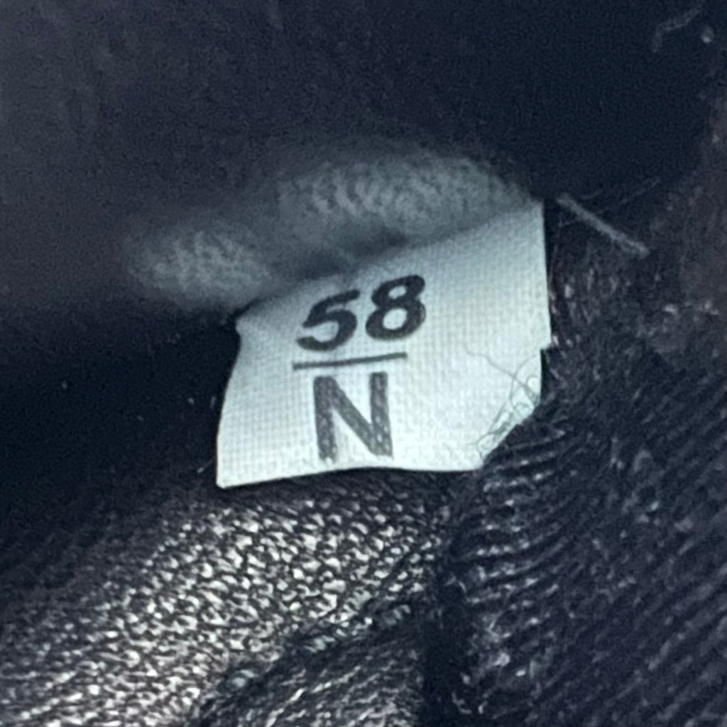 Cuir Double Tote Saffiano Leather Large B22263