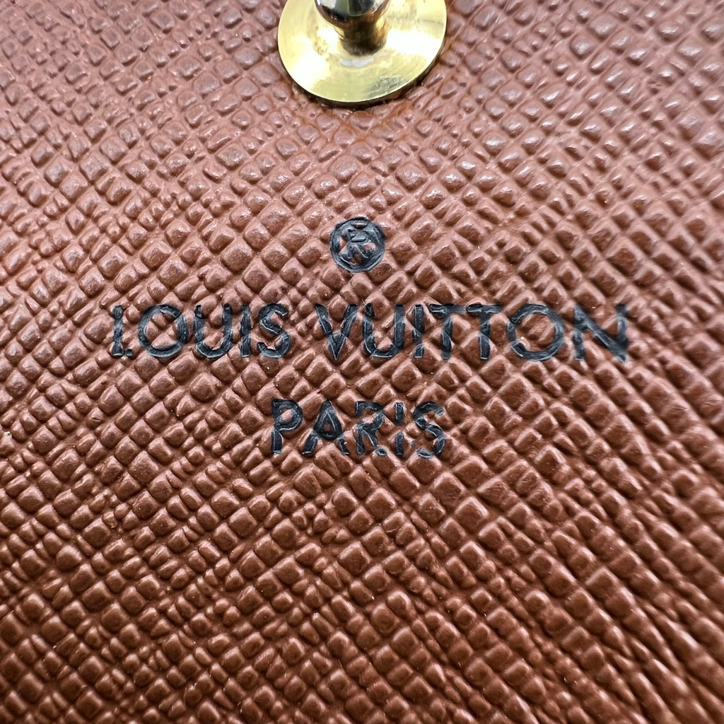 Fuchsia Monogram Canvas Jeanne Wallet W22691