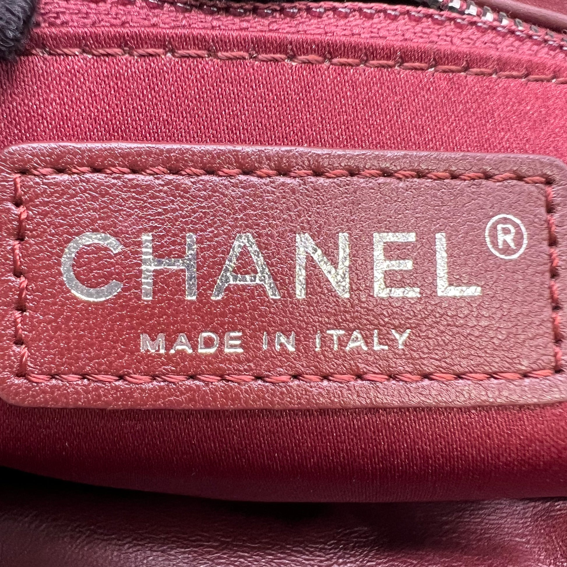 Chanel Quilted Lambskin Chain Shopping Tote Bag B23365