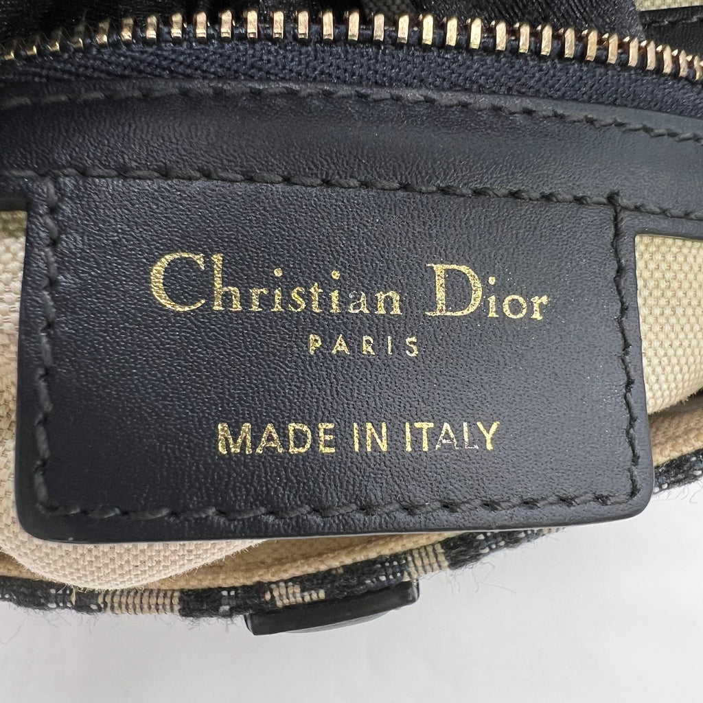 Oblique Saddle Bag Blue B23599