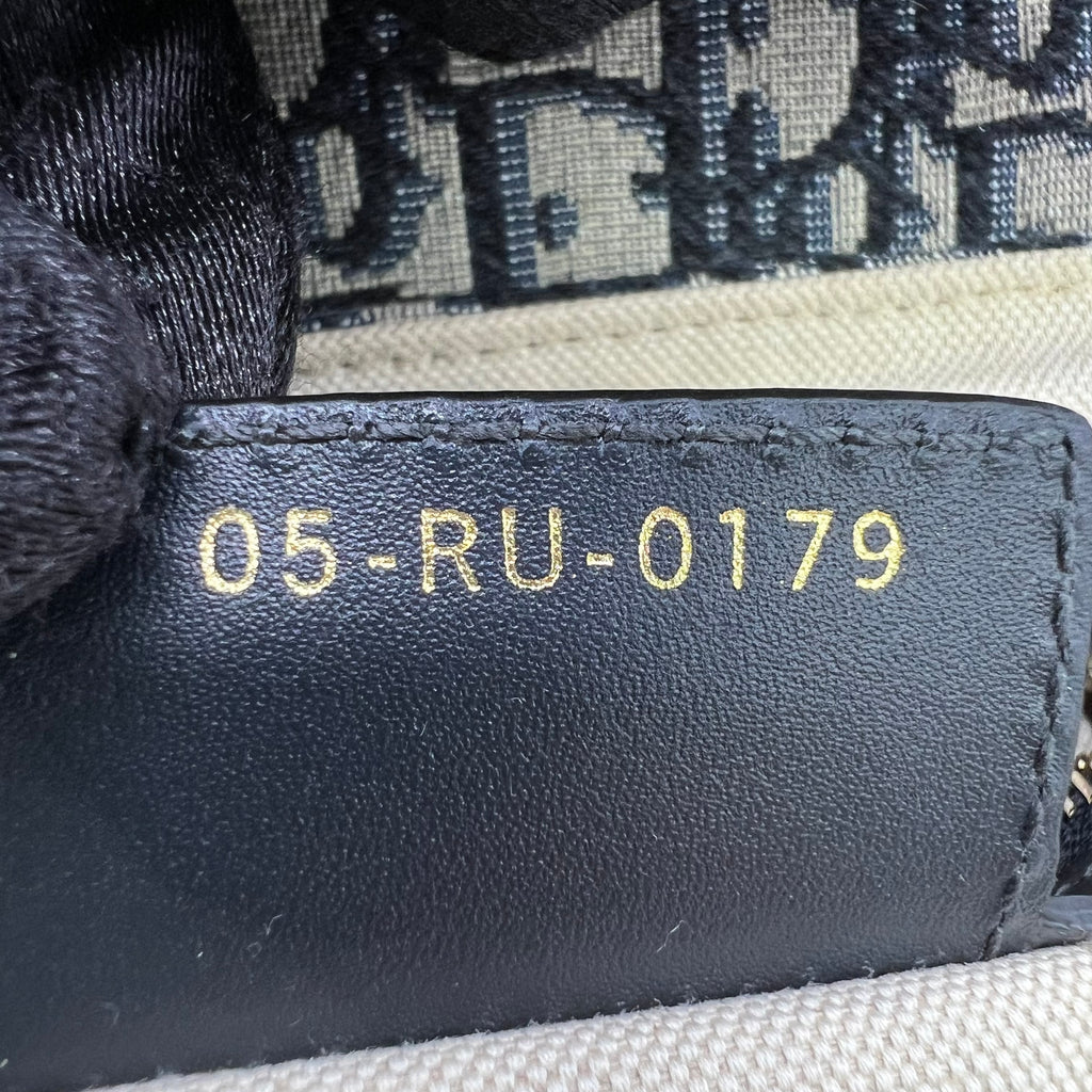 Oblique Saddle Bag Blue B23599