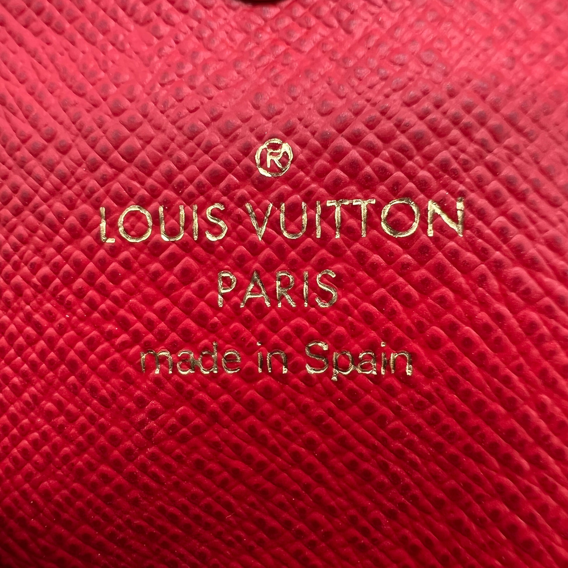 Damier Canvas Rouge Josephine Wallet W22713