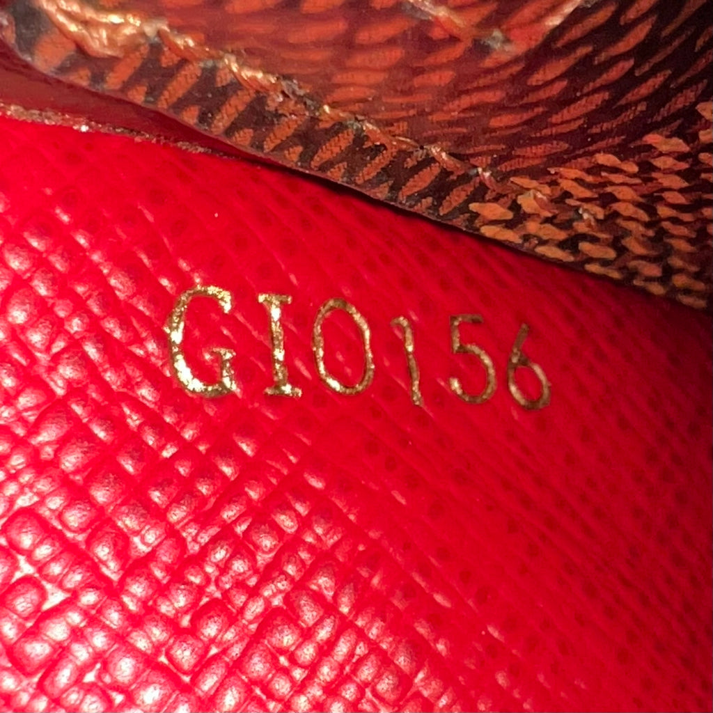 Damier Canvas Rouge Josephine Wallet W22713