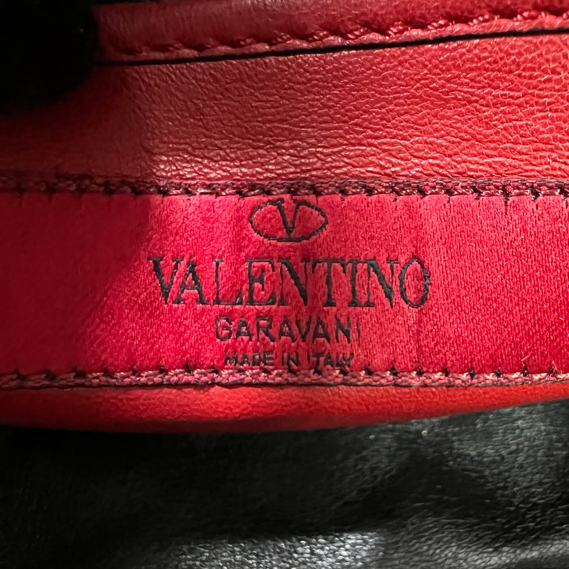Valentino Garavani Medium Nappa Rockstud Spike Shoulder Bag B23370