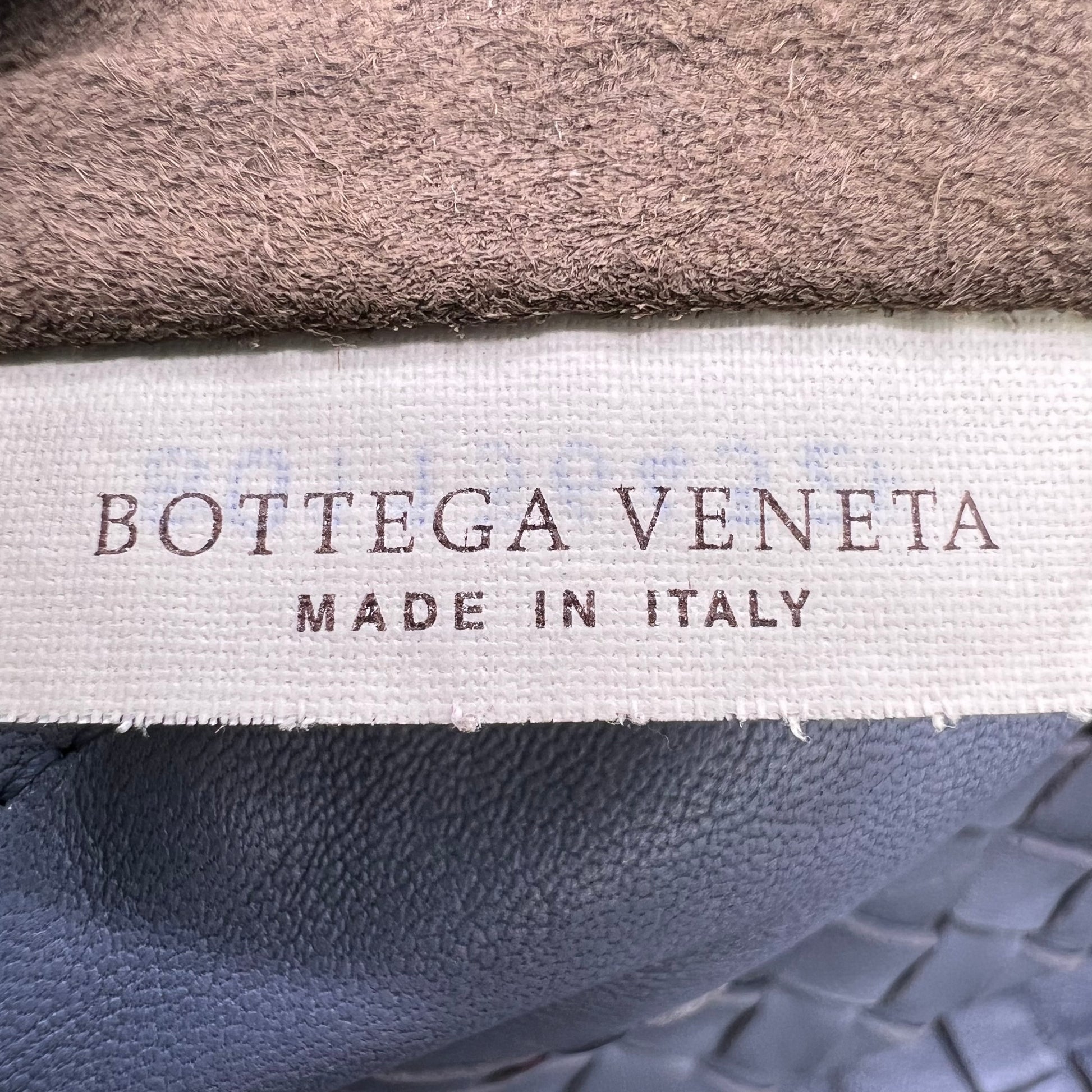 Tote Bag Intrecciato Nappa Blue B23427