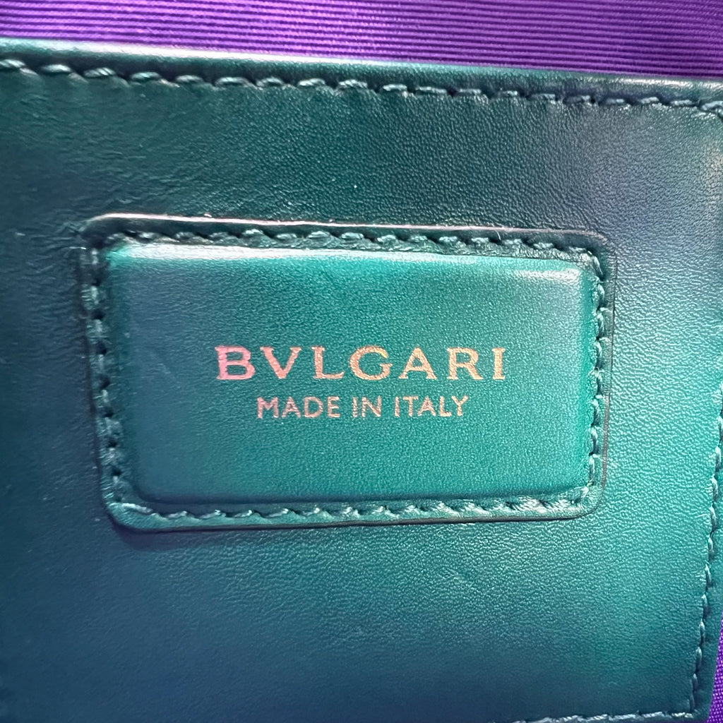Emerald Green Leather Medium Serpenti Forever Shoulder Bag B23457