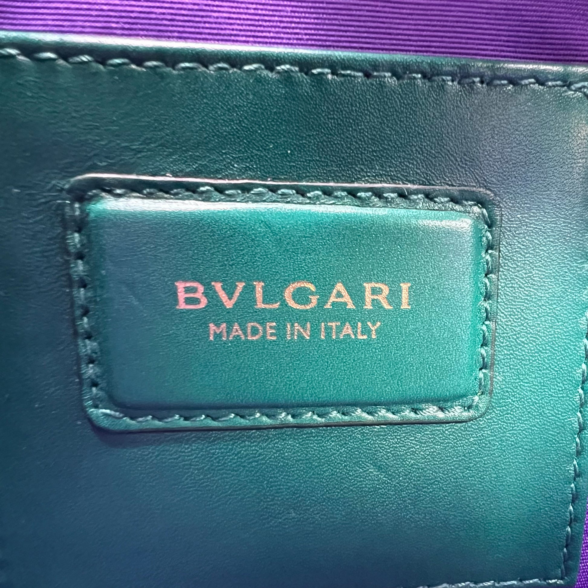 Emerald Green Leather Medium Serpenti Forever Shoulder Bag B23457