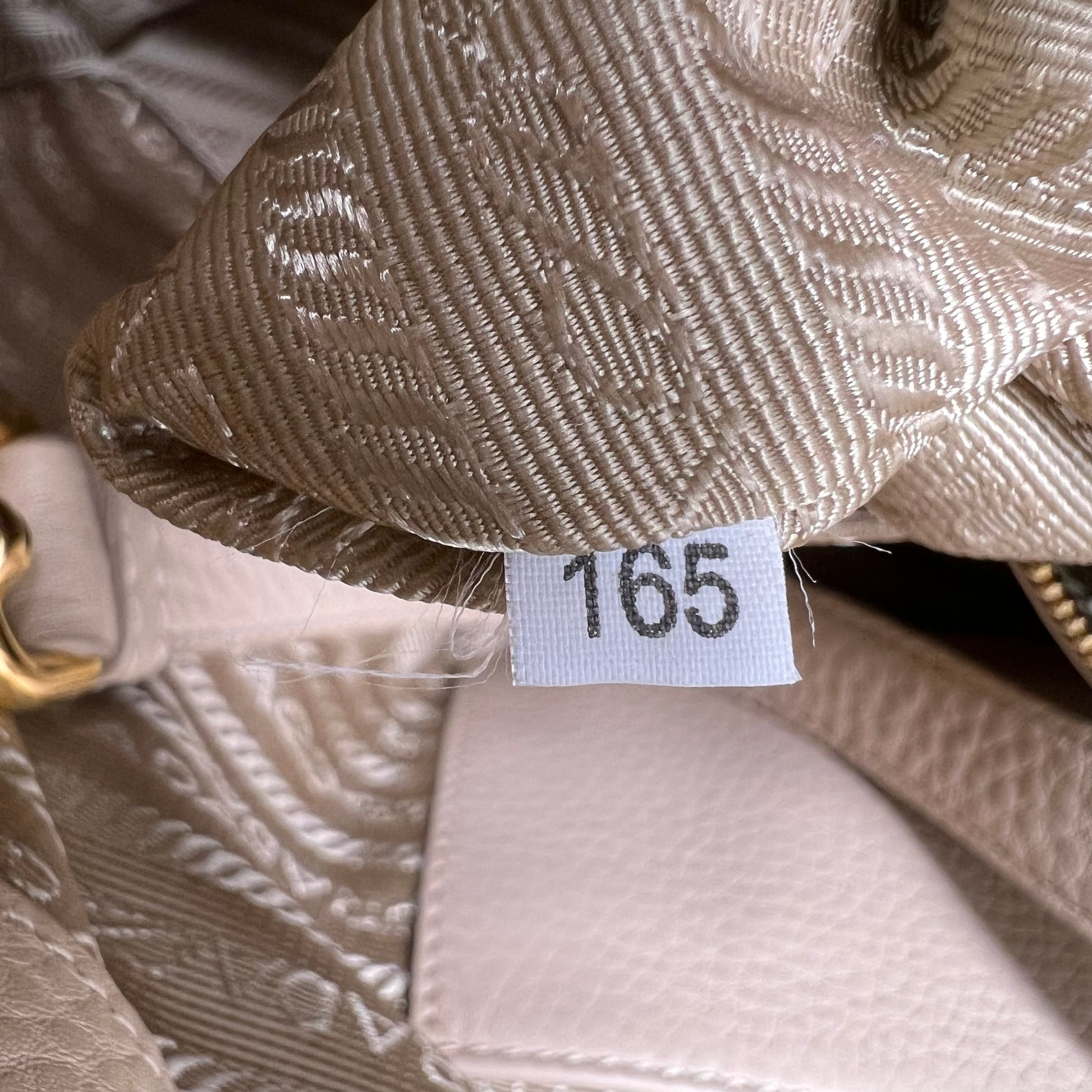 Prada Vitello Daino Shopping Tote Bag B23565