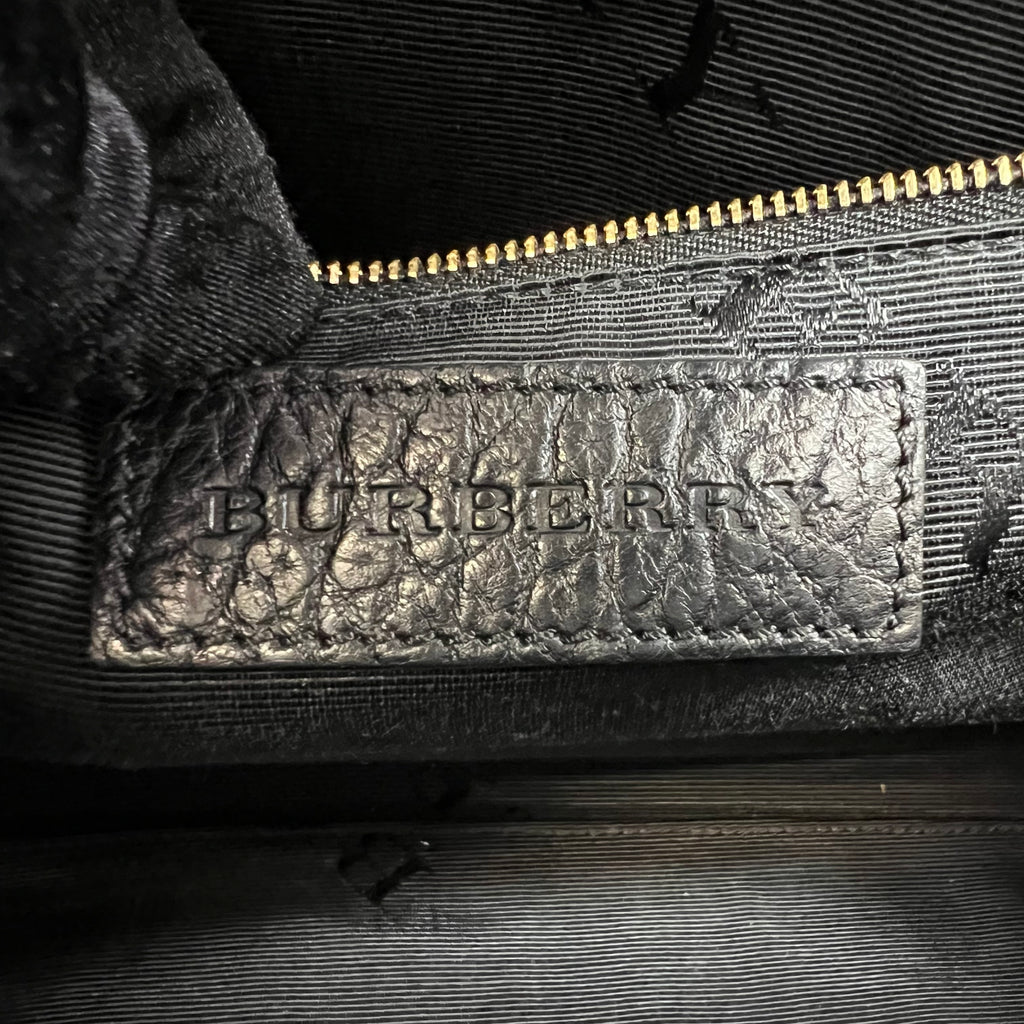 Burberry Heritage Grain Leather Clifton Satchel Bag B23507