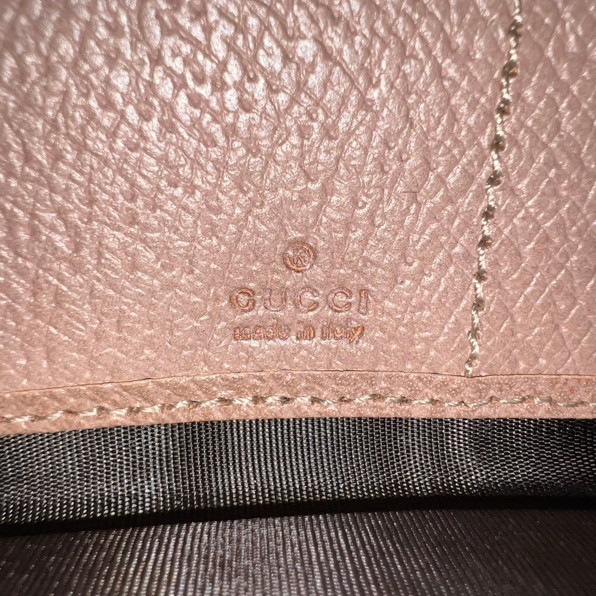 Gucci GG Canvas Zip Around Wallet W22756