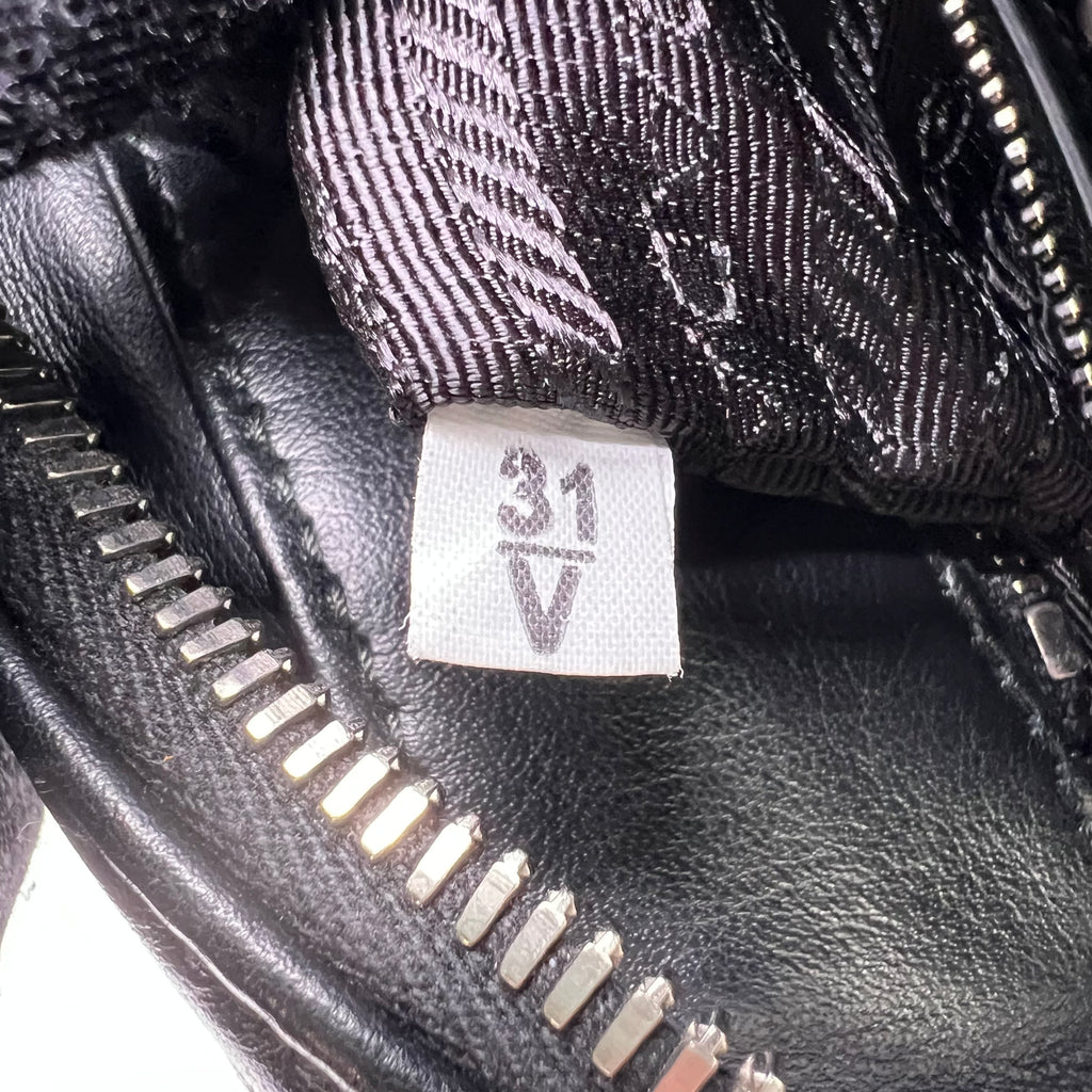 Prada Diagramme Leather Shoulder Bag B23627