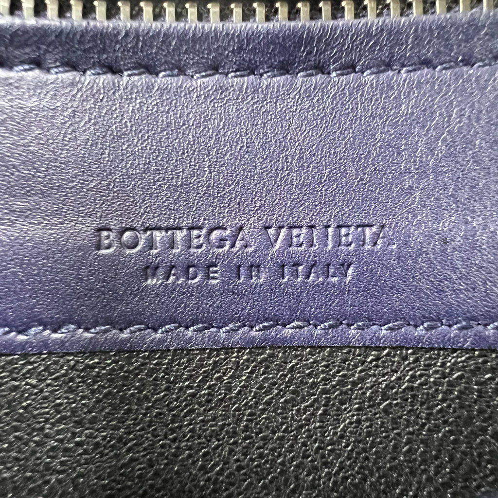 Bottega Veneta Intrecciato Zip-Around Continental Long Wallet W22749