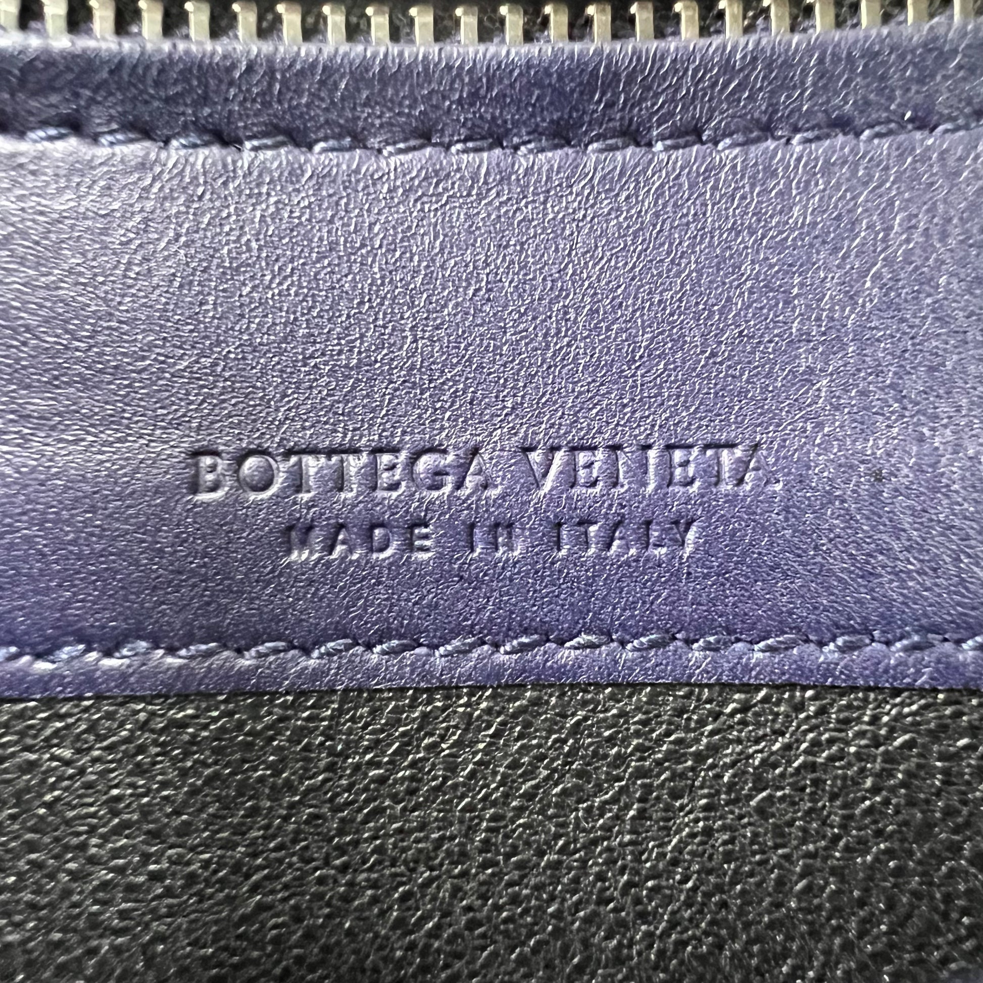 Bottega Veneta Intrecciato Zip-Around Continental Long Wallet W22749
