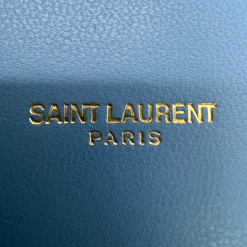 Saint Laurent Micro Mellettes Leather Box Clutch B23615