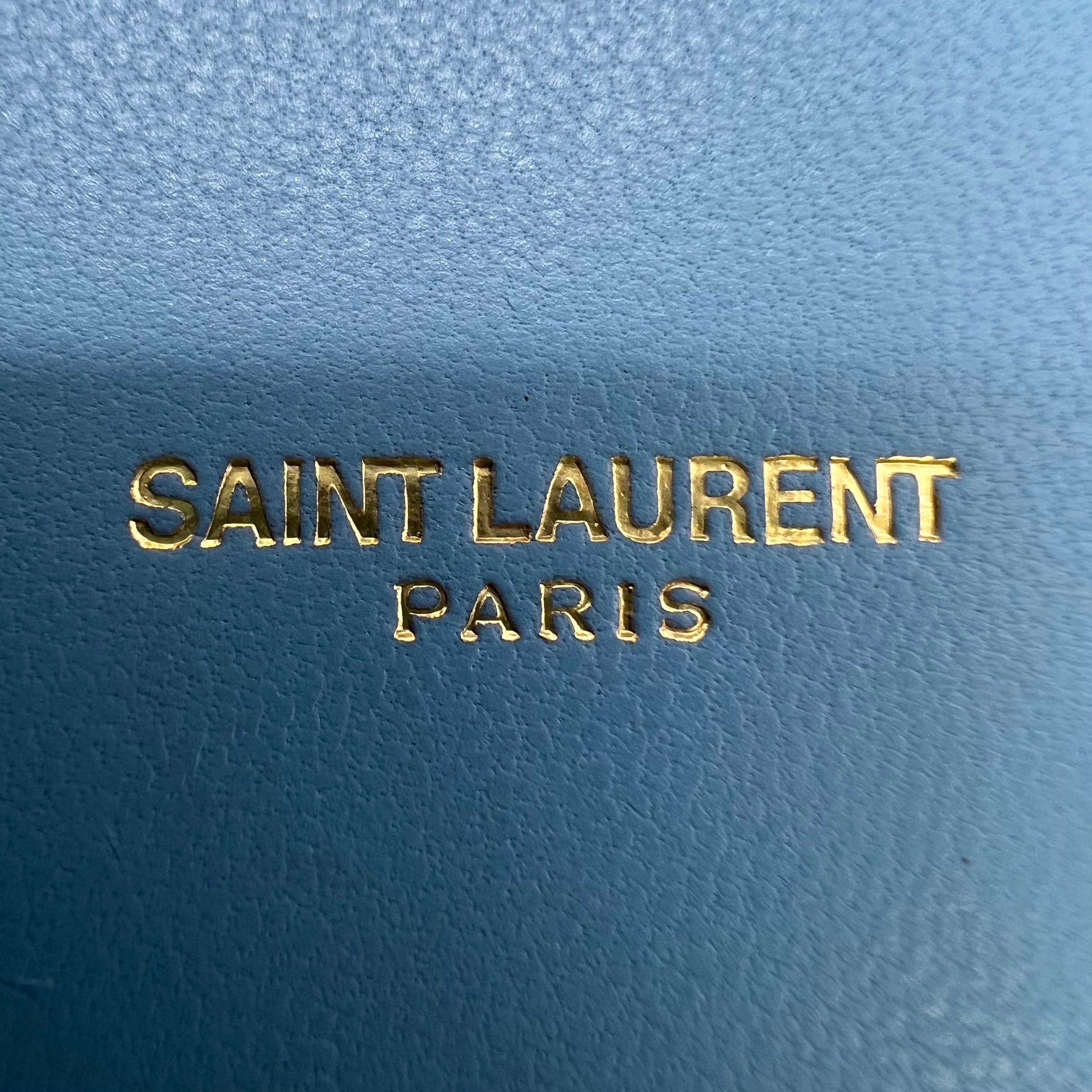 Saint Laurent Micro Mellettes Leather Box Clutch B23615
