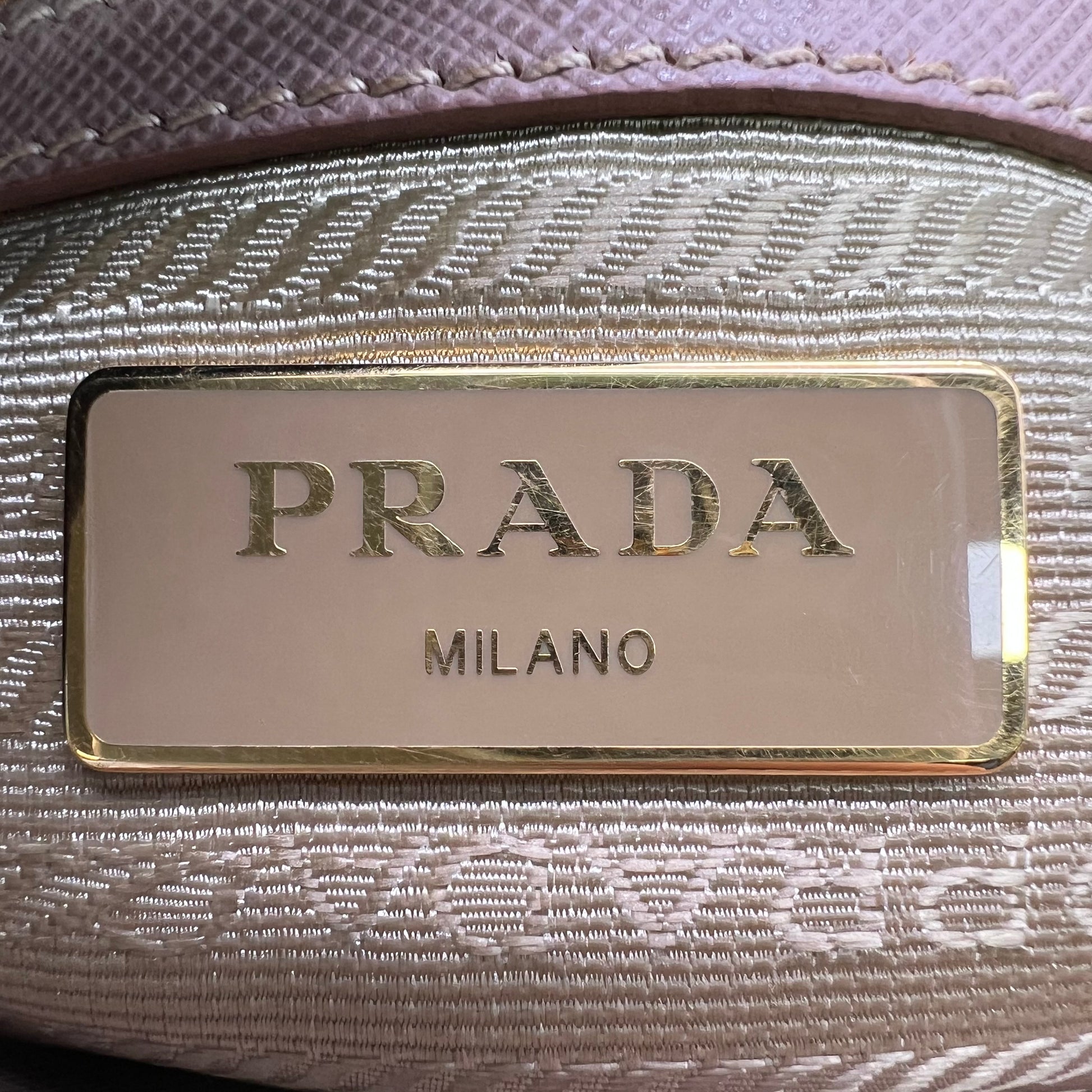 Saffiano Small Galleria Double Zip Tote Cammeo B22601