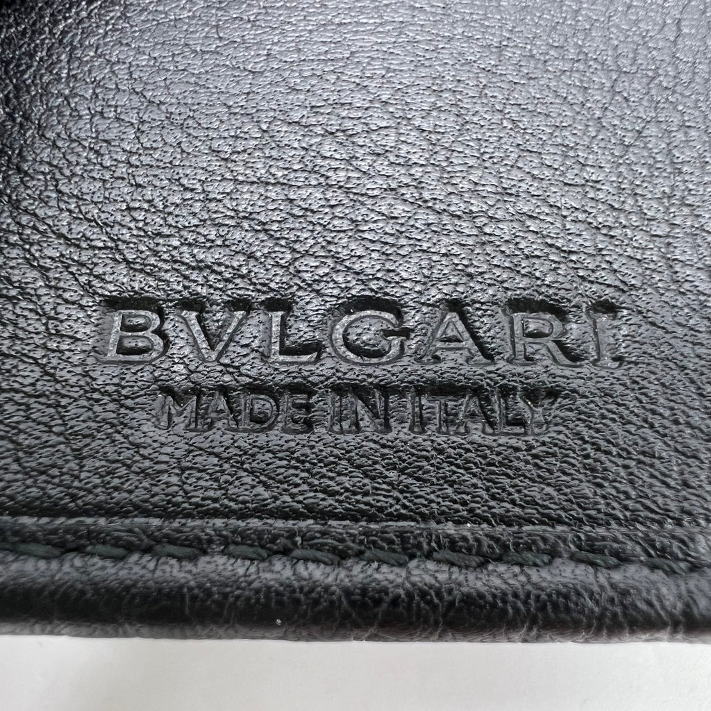 Bvlgari Doppel / Urban Grained Leather 6-Hook Key Case W22818