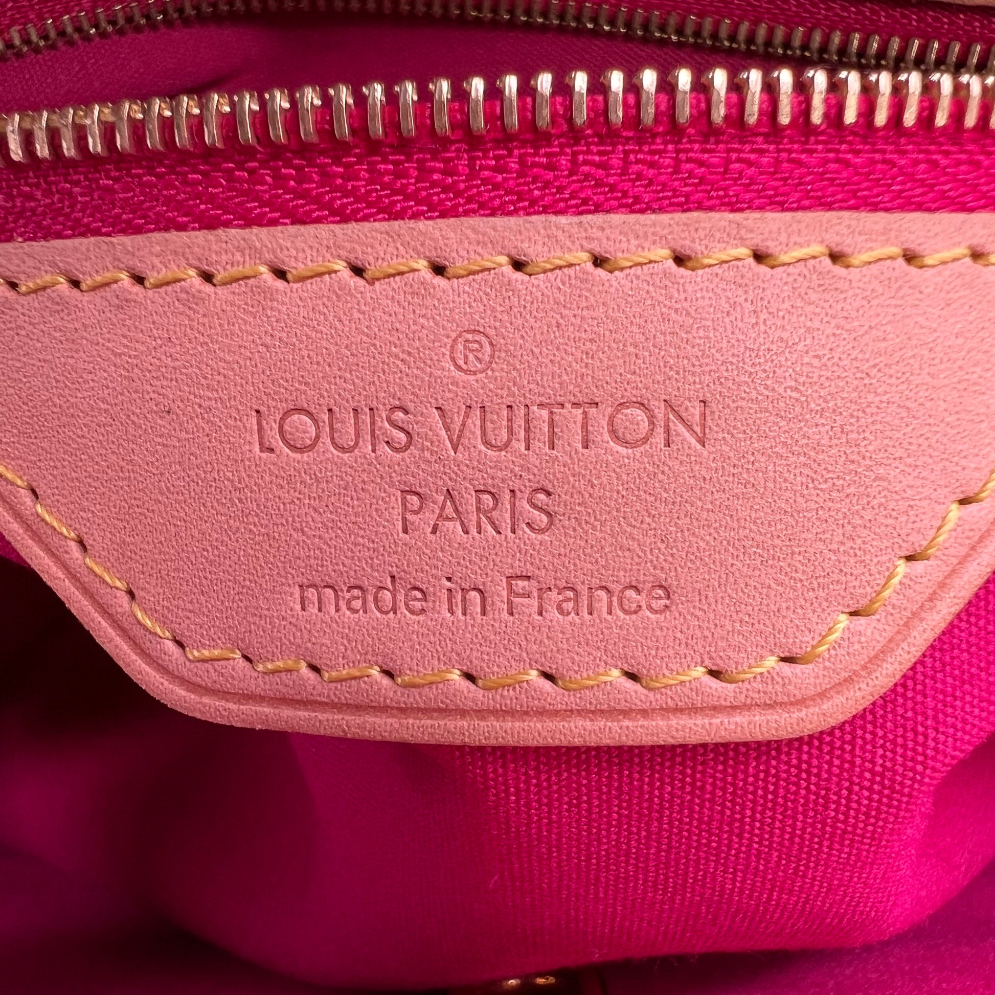 Louis Vuitton Limited Edition Monogram Vernis Ikat Flower Catalina BB B23403