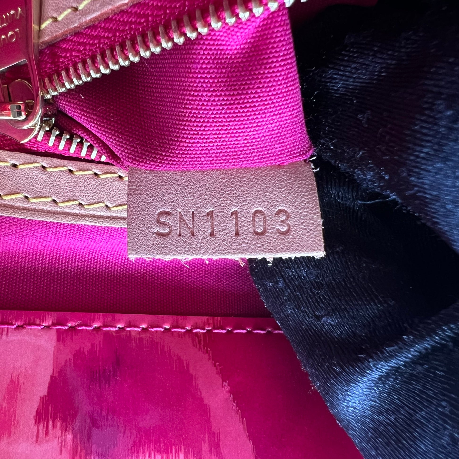 Louis Vuitton Limited Edition Monogram Vernis Ikat Flower Catalina BB B23403