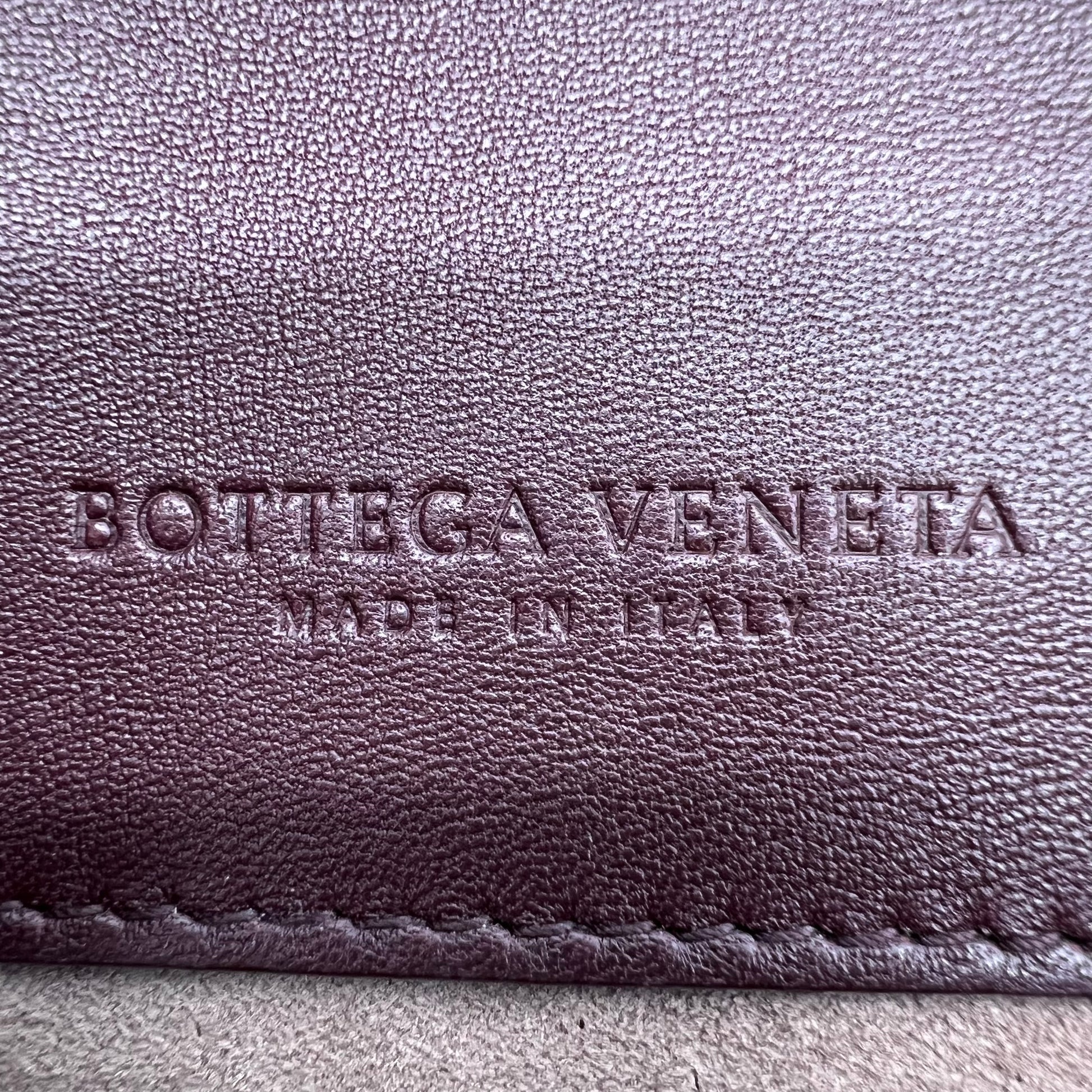 Bottega Veneta Nappa Intrecciato Double Sided Flap Satchel B23526