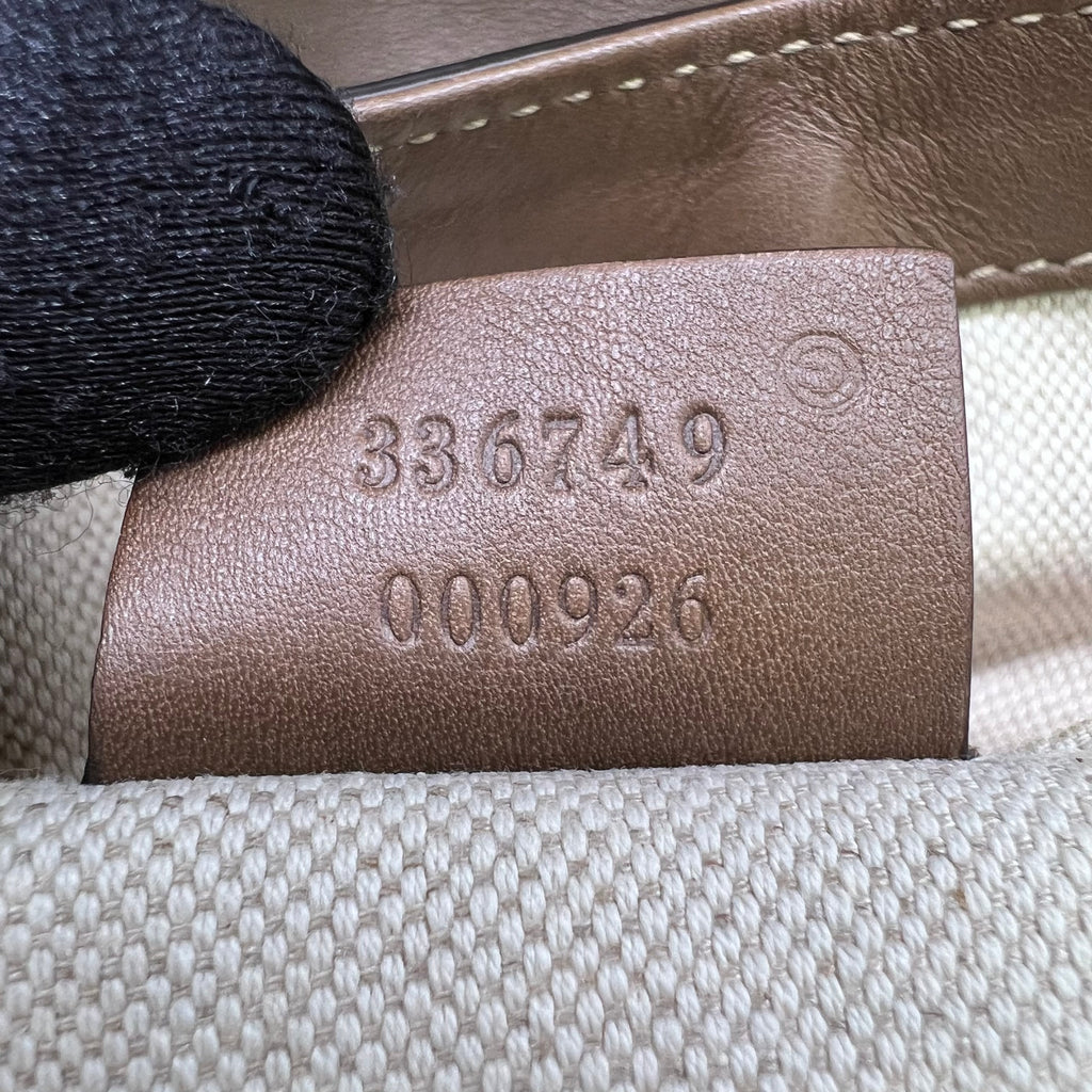 Gucci 'Nice' GG Supreme Canvas Flap Shoulder Bag B23561