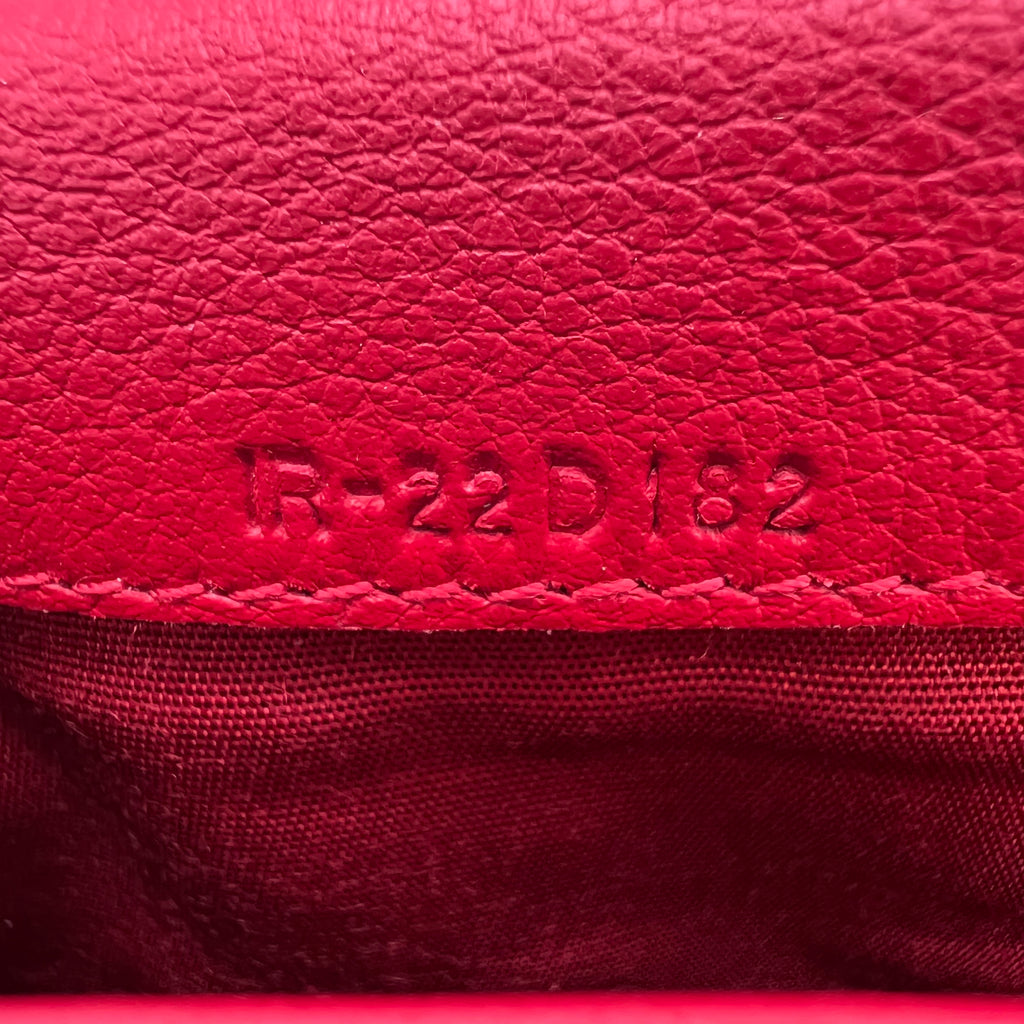 Salvatore Ferragamo Gancini Leather Tri-Fold Long Wallet W22834