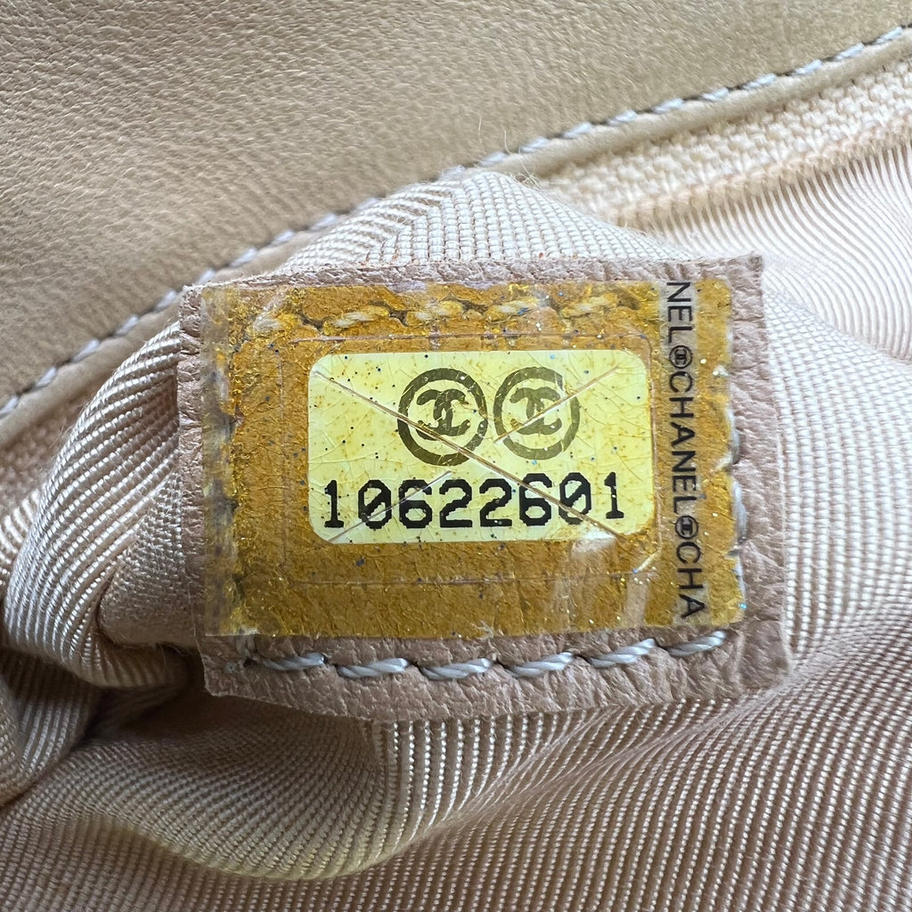 Chanel Cruise 2006 "No. 5" Camellia Canvas Bag B23617