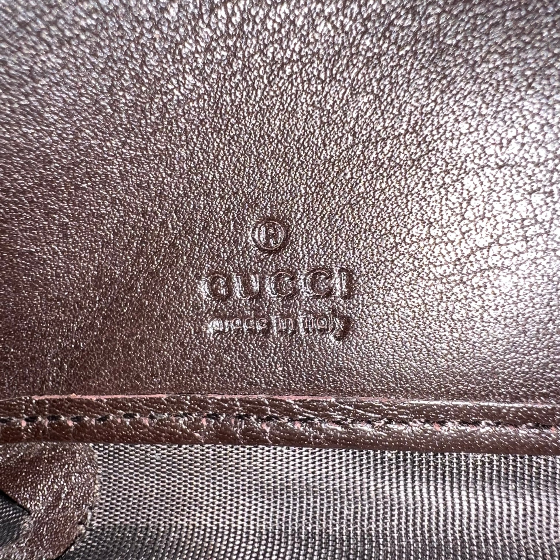 Gucci Guccissima Leather Zip Around Wallet W22844