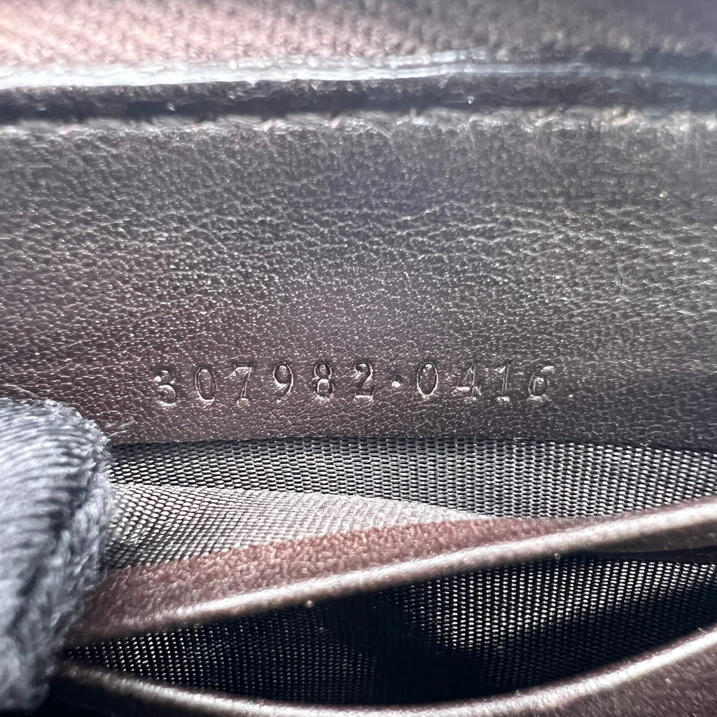 Gucci Guccissima Leather Zip Around Wallet W22844