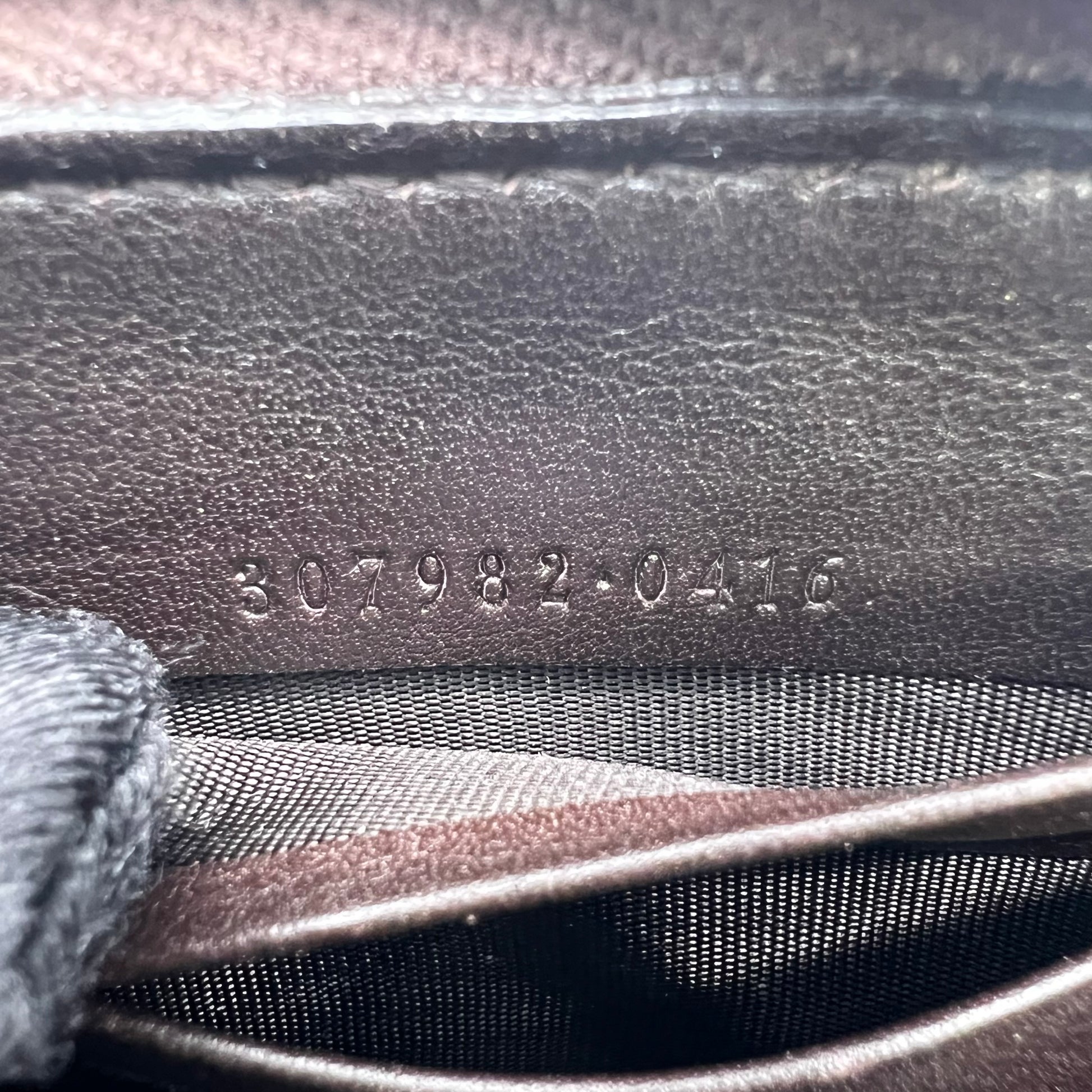 Gucci Guccissima Leather Zip Around Wallet W22844