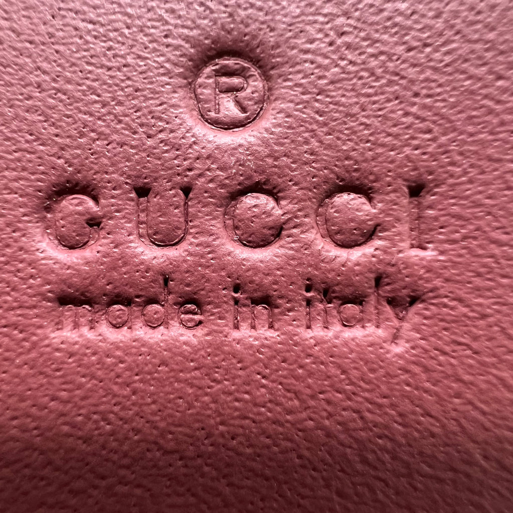 Gucci GG Supreme Blooms Card Case Wallet W22841