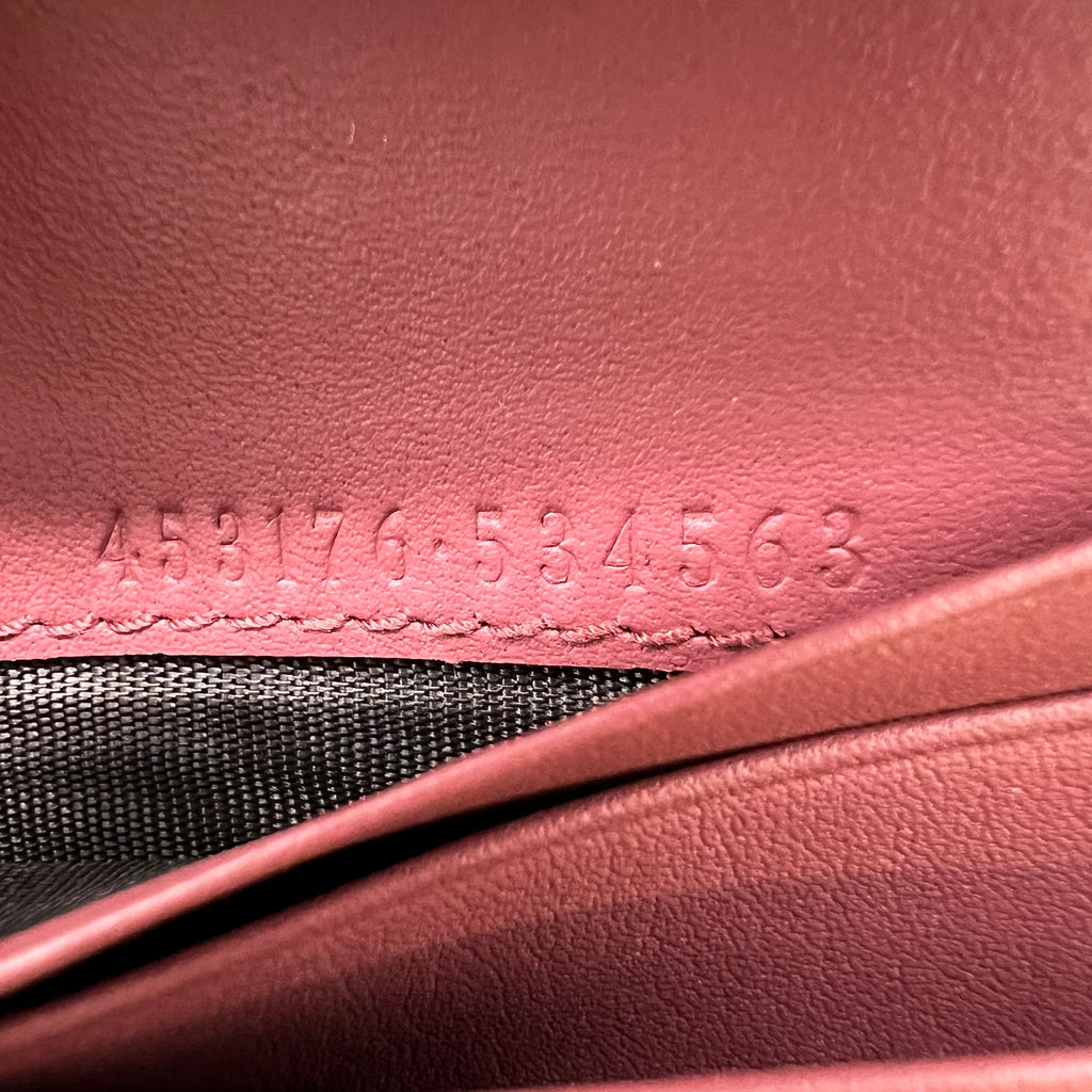 Gucci GG Supreme Blooms Card Case Wallet W22841