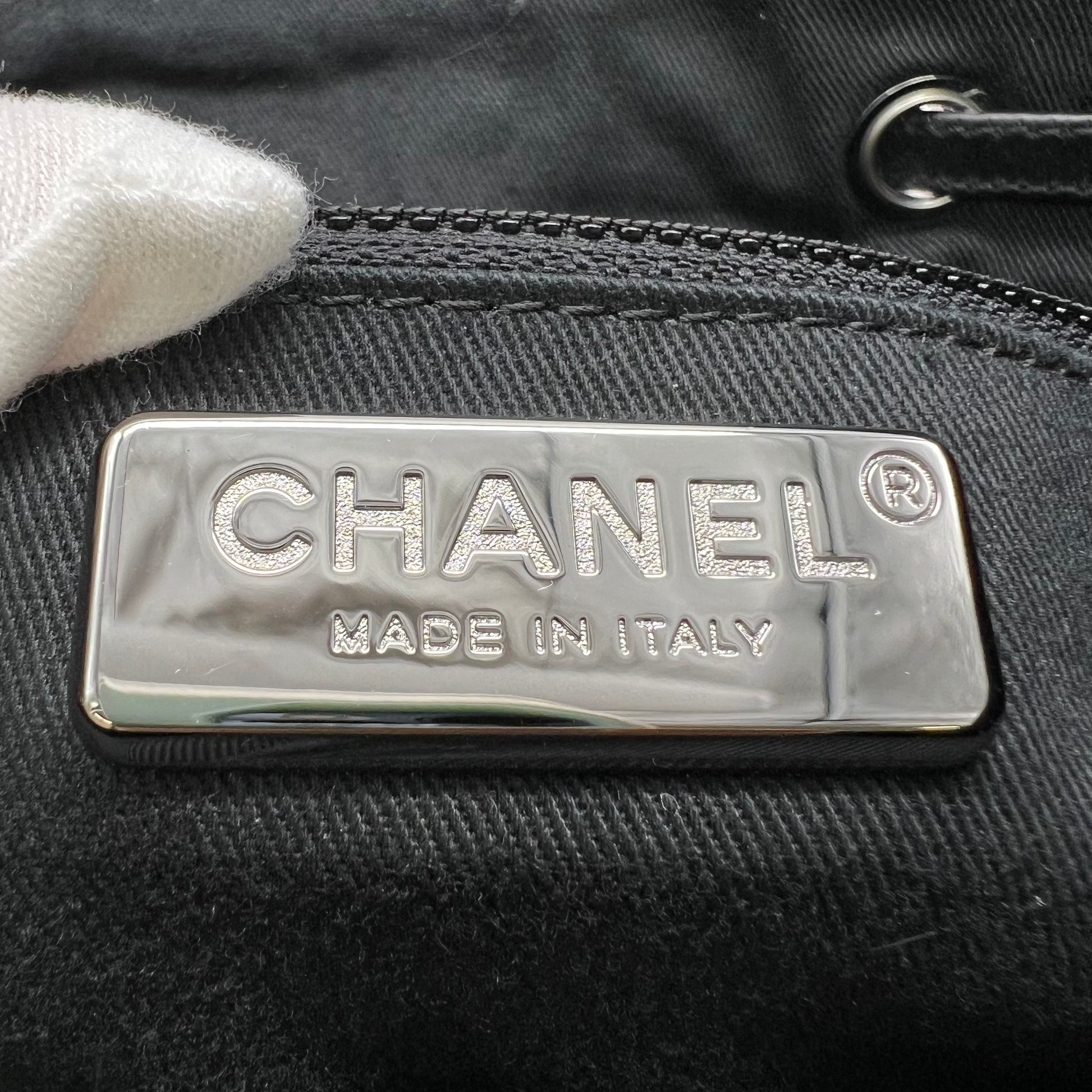 Chanel Miss Pony Drawstring Tote Bag B23755