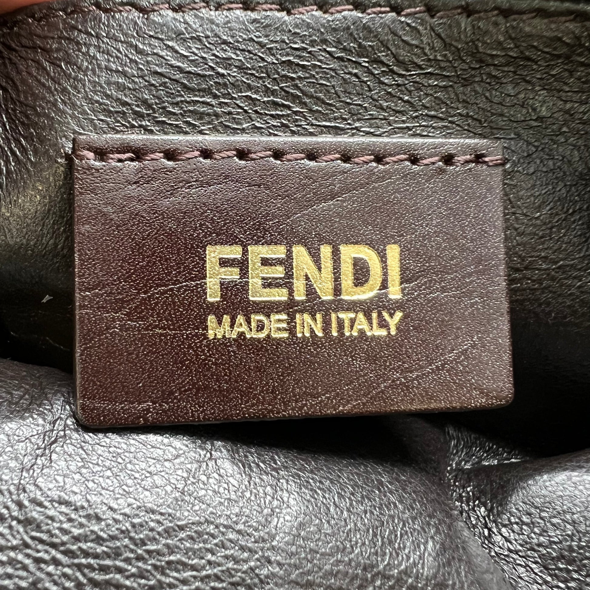 Fendi Zucca B. Fab Bag B23462