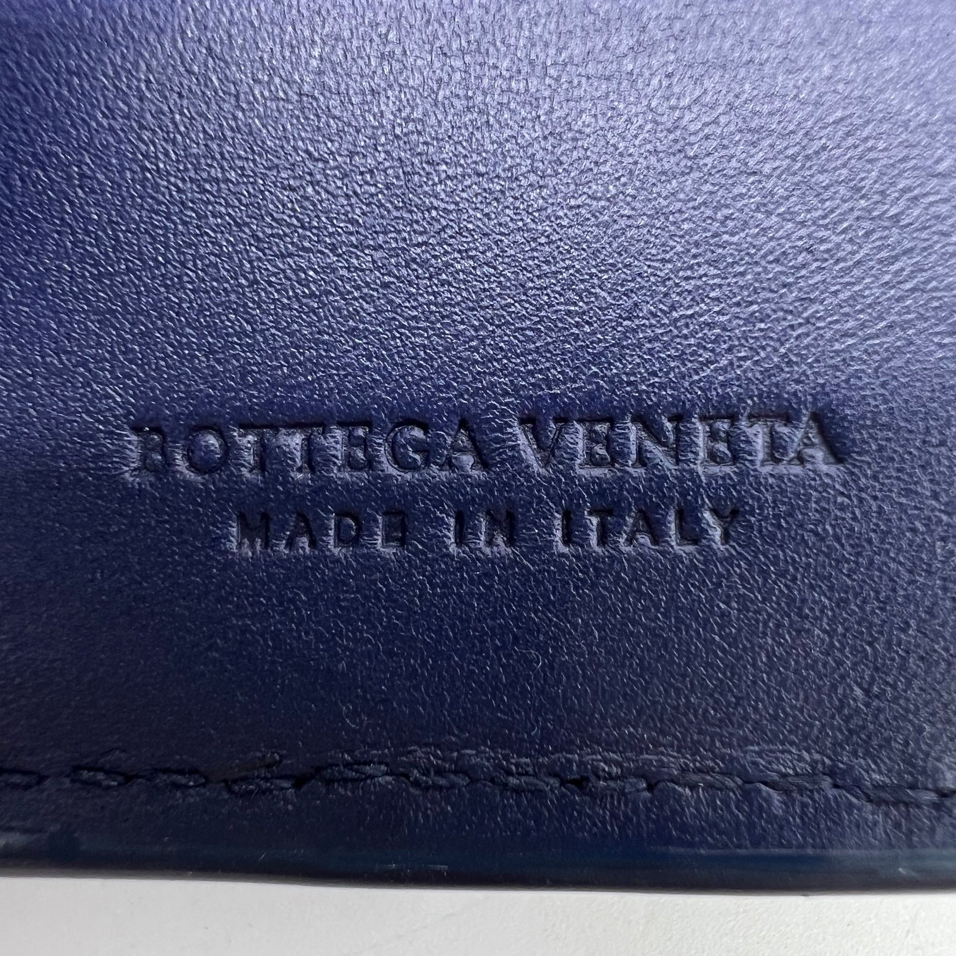 Bottega Veneta Slim Intrecciato Long Wallet W22707