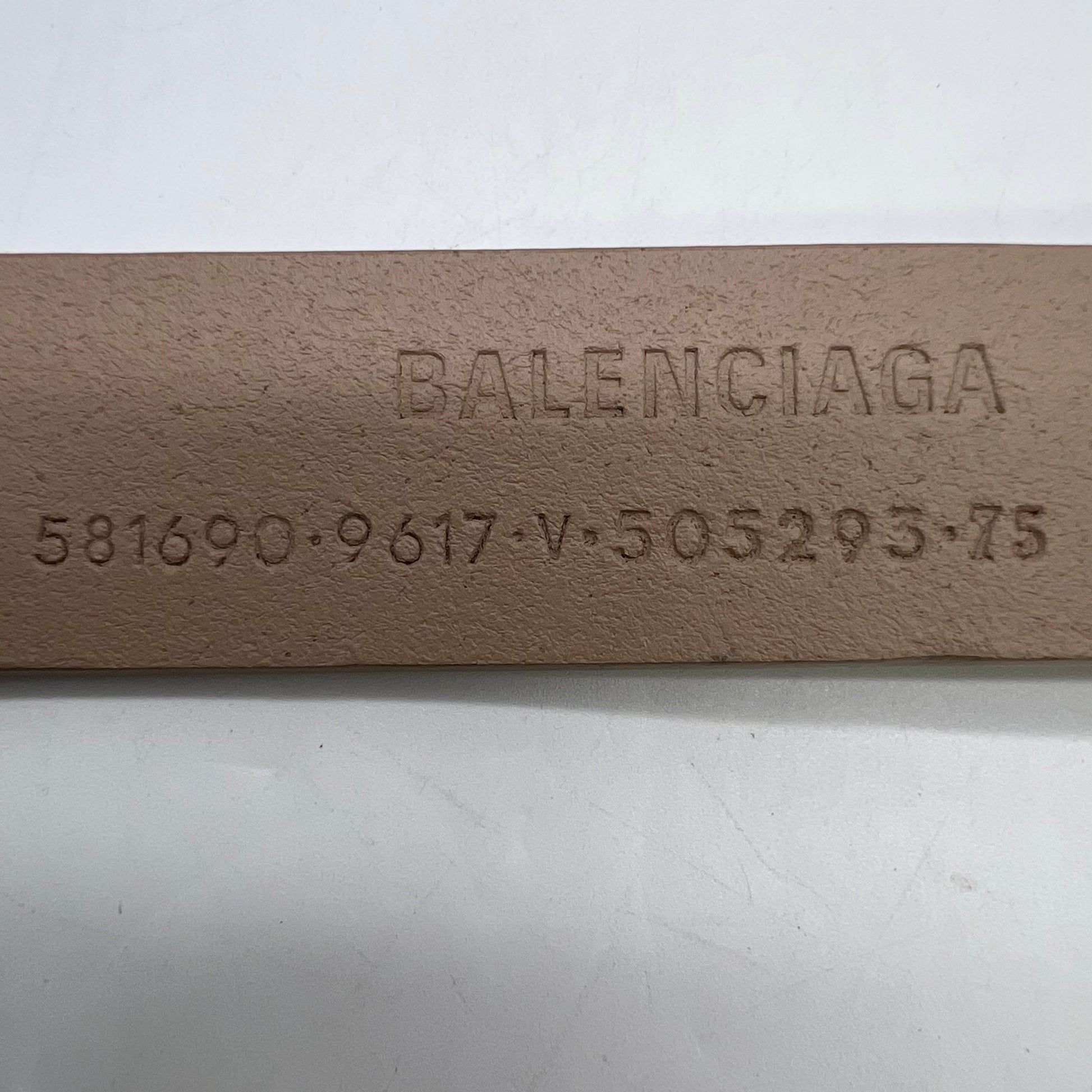 Balenciaga BB Thin Belt W22910