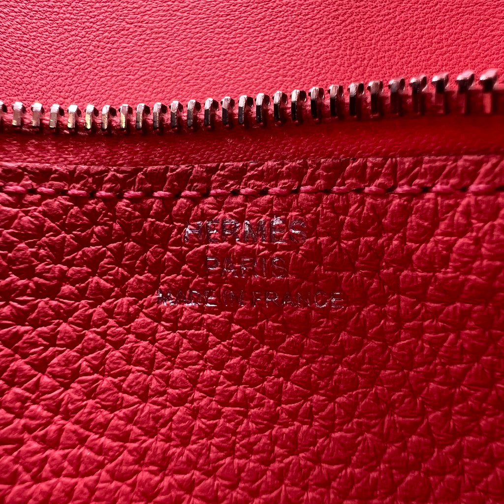 Dogon Duo Long Wallet in Pink Leather W22760