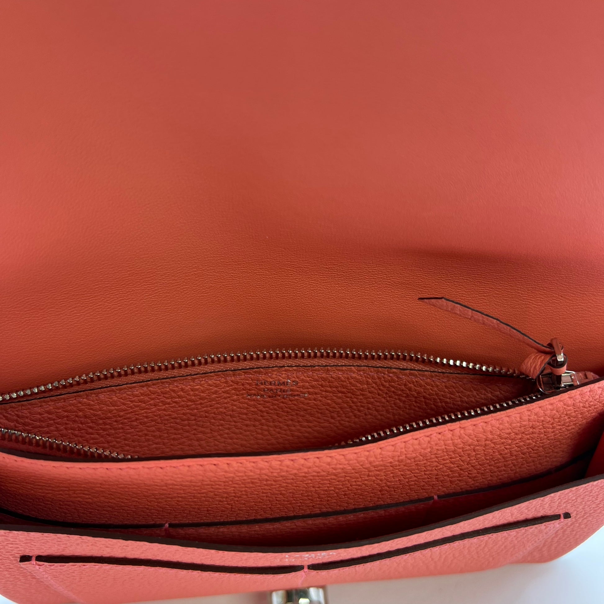 Dogon Duo Long Wallet in Pink Leather W22760