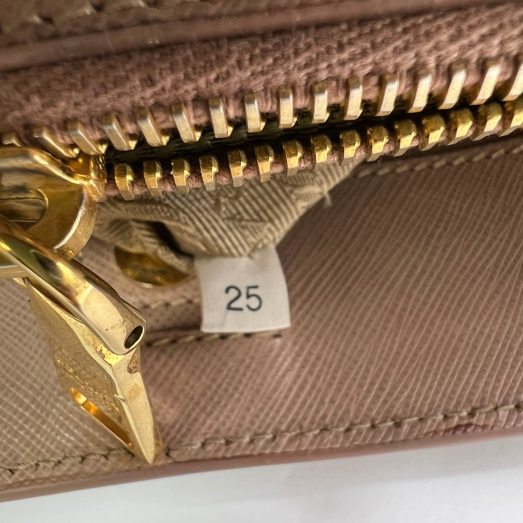 Prada Saffiano Lux Galleria Double Zip Tote B23688