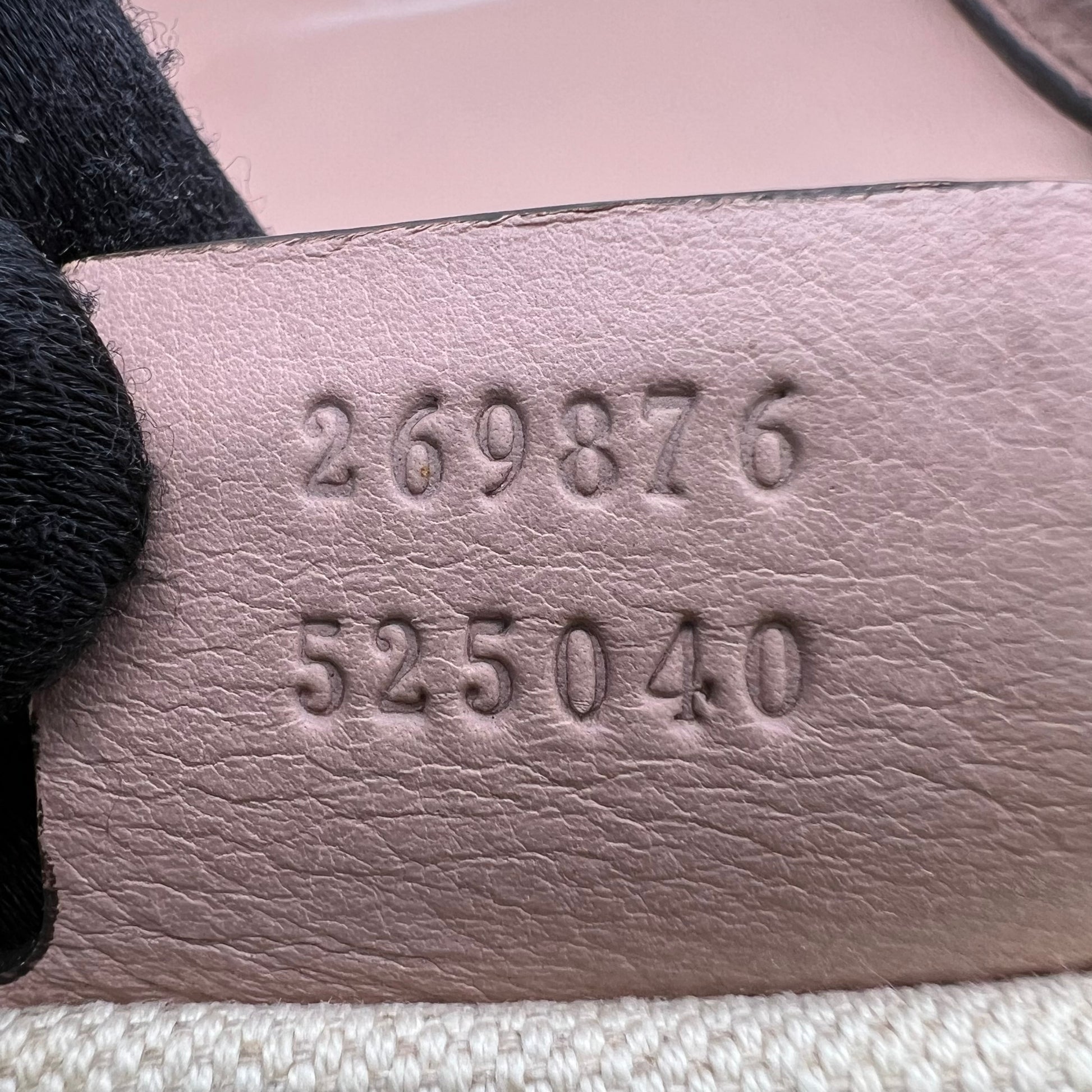 Beige Leather and Guccissima Trim Medium Joy Boston Bag B23663