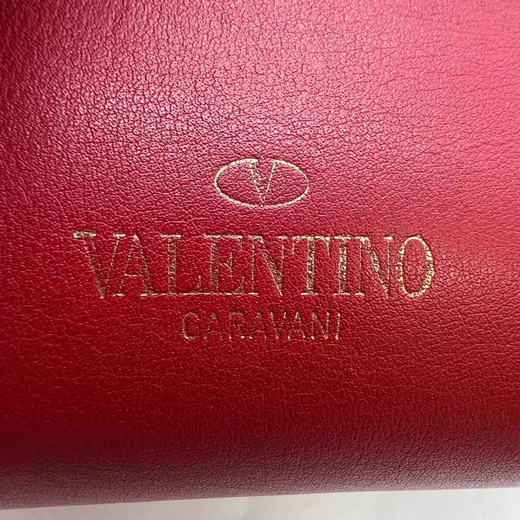 Valentino Garavani Vitello Mini Rockstud Double Handle Tote B22170