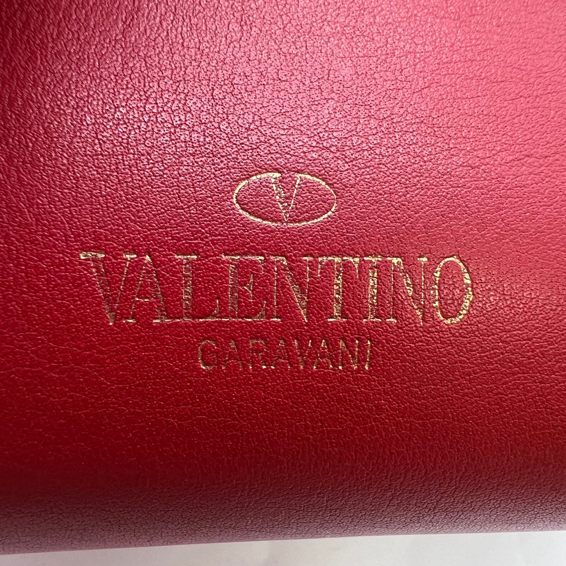 Valentino Garavani Vitello Mini Rockstud Double Handle Tote B22170