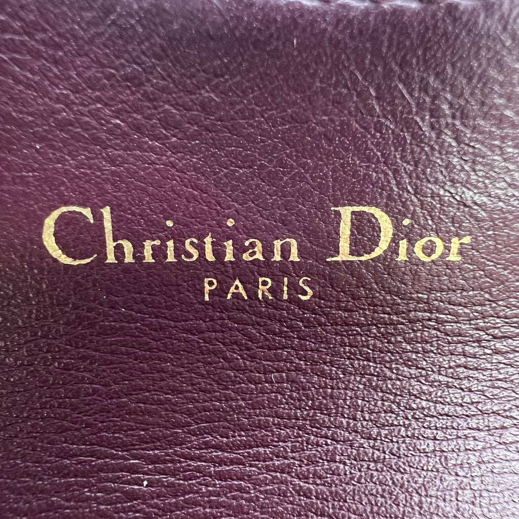 Christian Dior Saddle Bloom Card Holder W22938