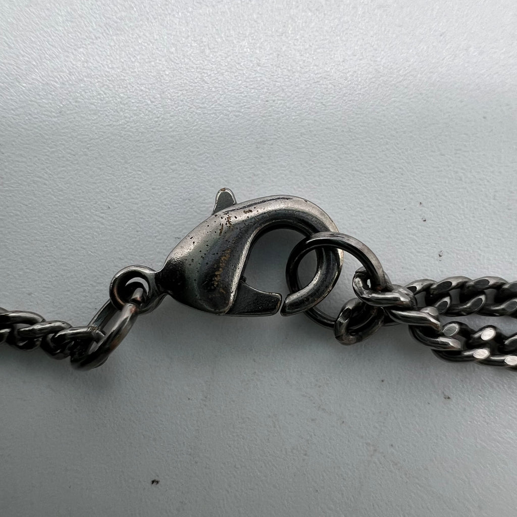 CC Pendant Necklace Silver W22890