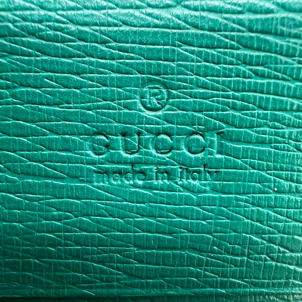 Gucci Blooms Leather Card Case Wallet W22822
