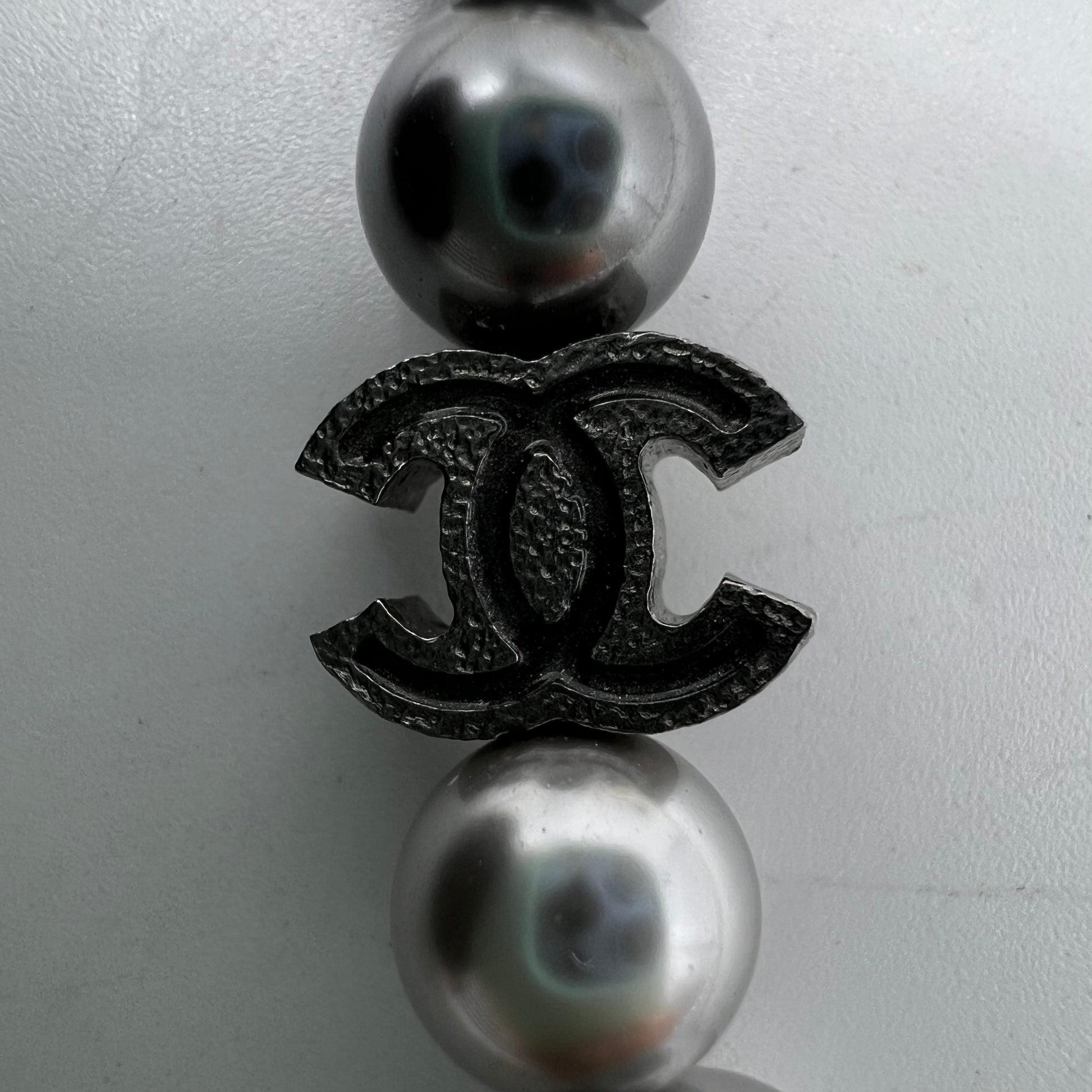 Chanel Camellia CC Imitation Station Necklace W22954