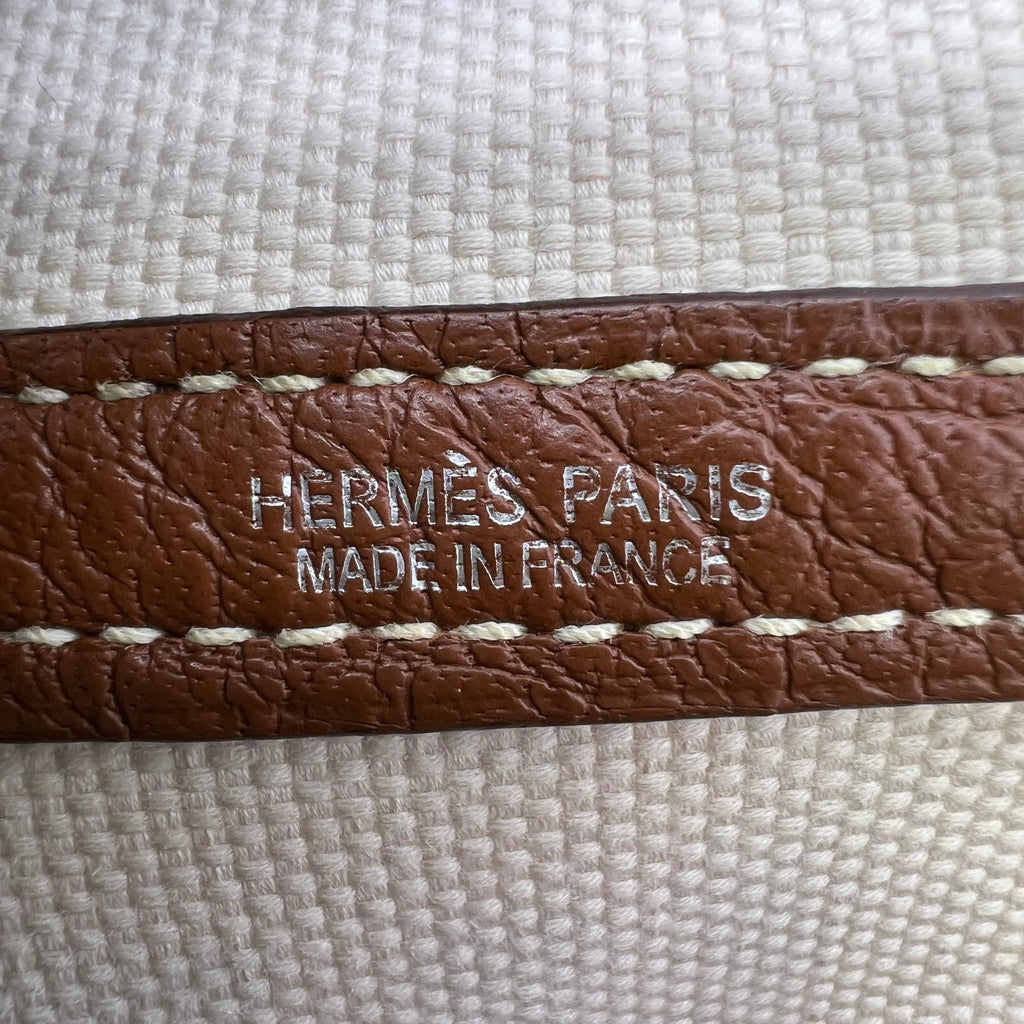 Hermes Garden Party 36 Toile Mosaique Bag twins B23728