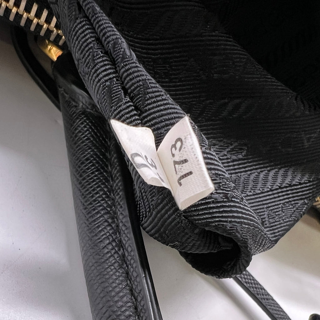 Prada Large Galleria Saffiano Lux Double Zip Tote Bag B23795